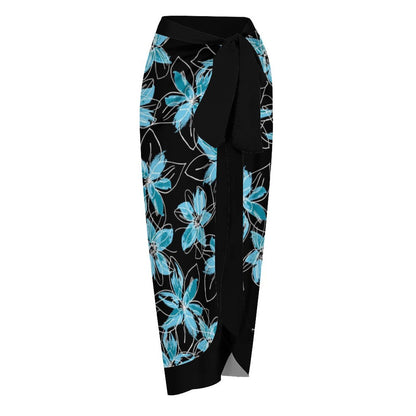 Fashion Printed One Piece Swimsuit And Cover Up 2305104485