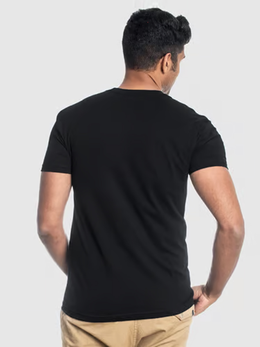 Men's Casual Captain America Printed Round Neck Short Sleeve T-Shirt
