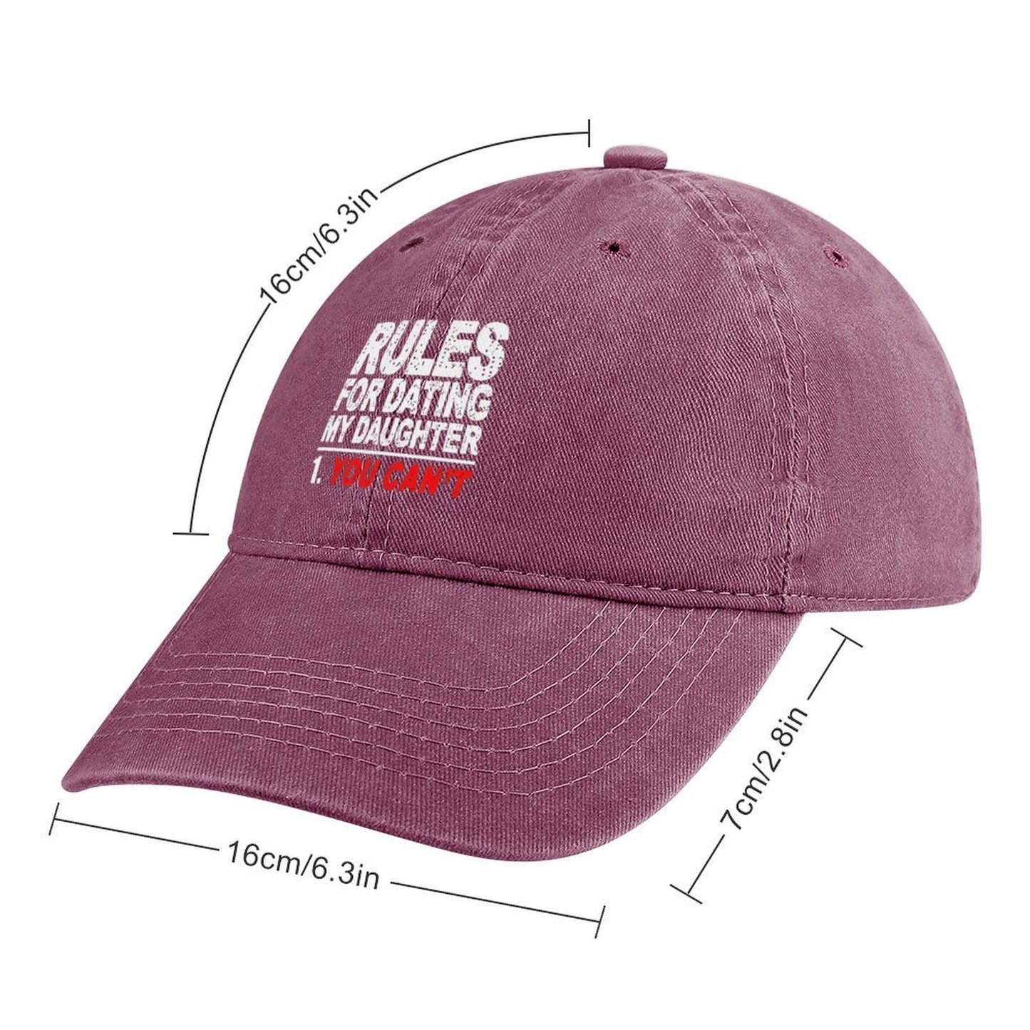 JOC Washed Denim Baseball Cap 2305102548