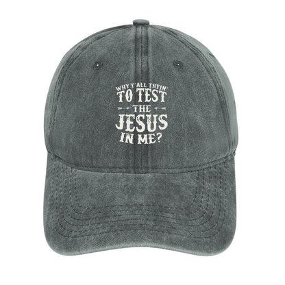 JOC Washed Denim Baseball Cap 2305103316