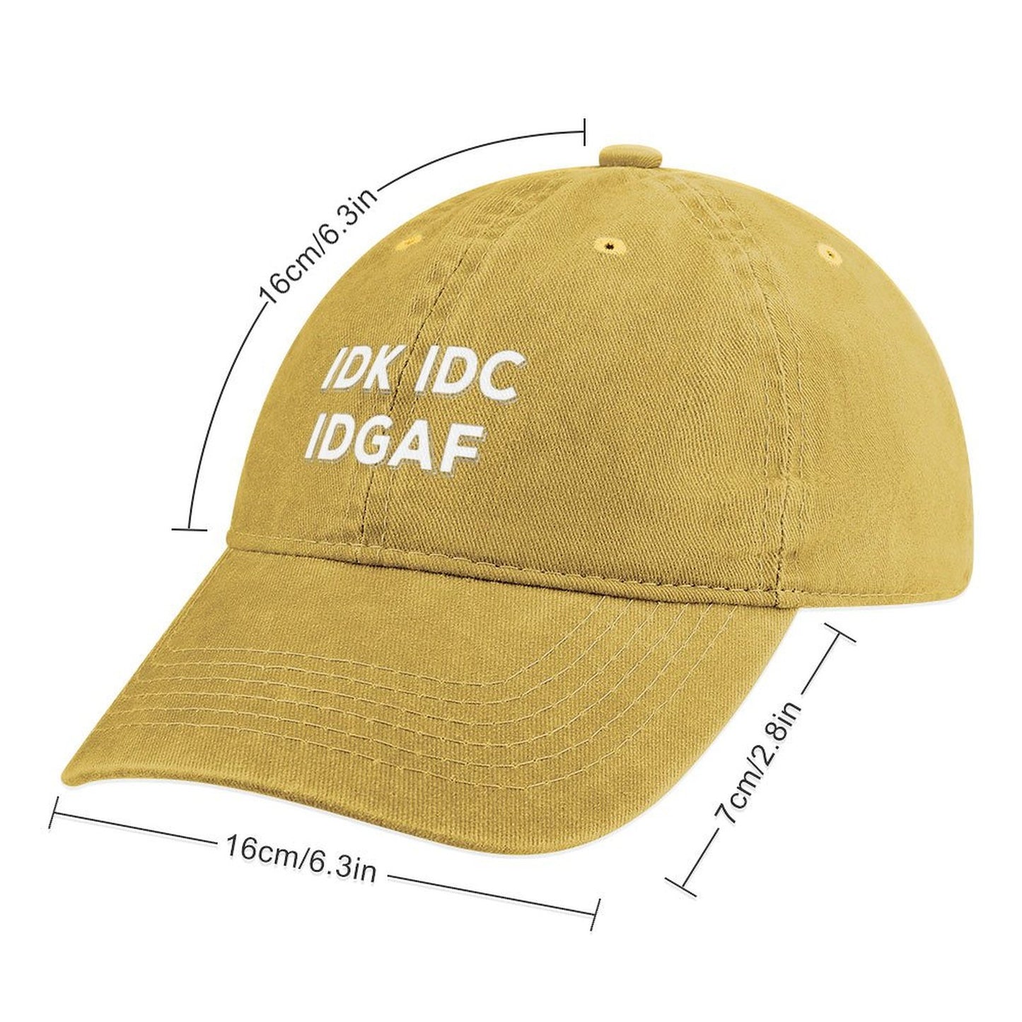 JOC Washed Denim Baseball Cap 2305102591