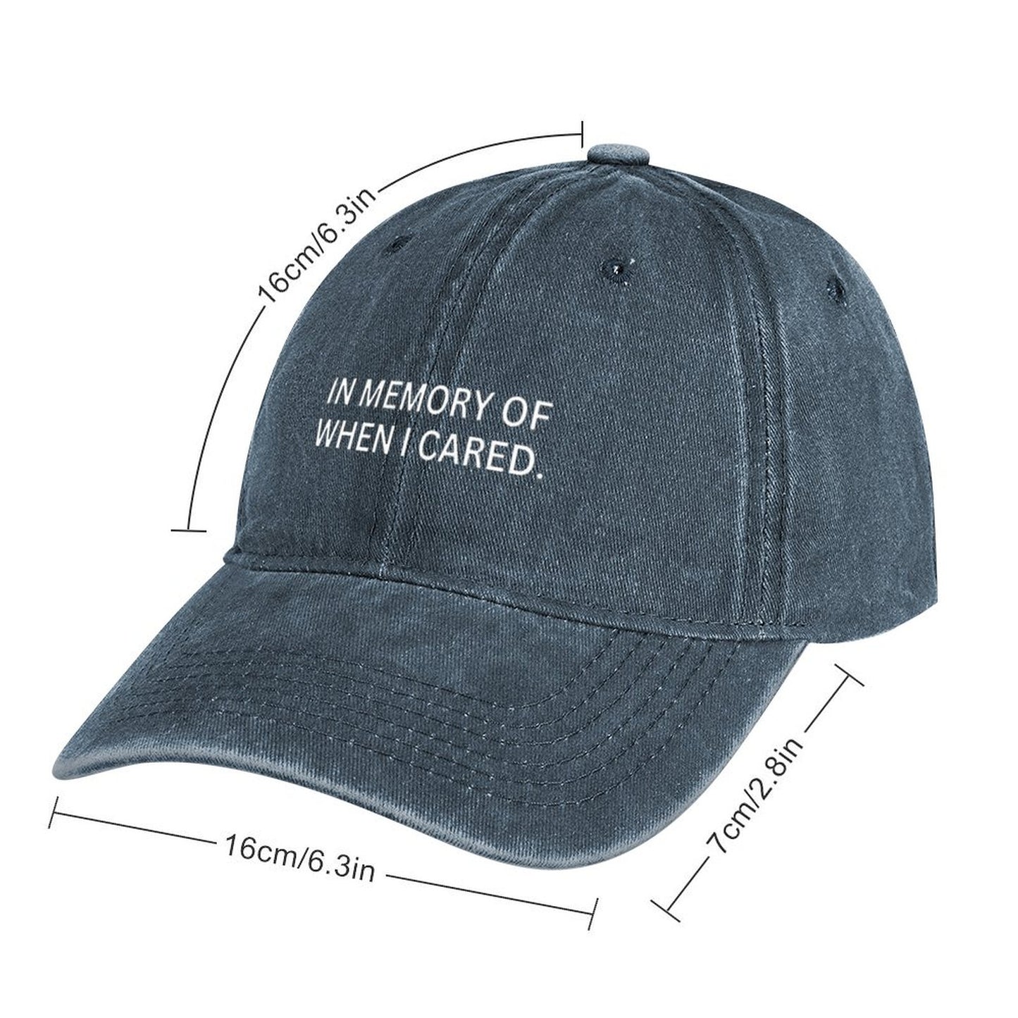 JOC Washed Denim Baseball Cap 2305102542