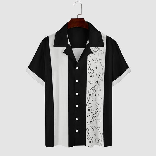 Men's Hawaiian Print Casual Shirt 2304108621