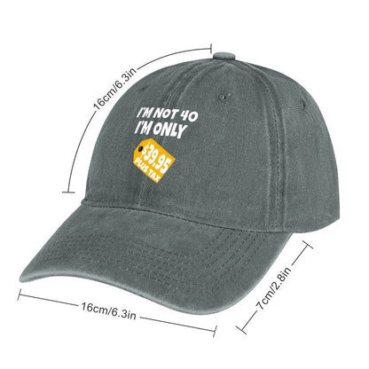 JOC Washed Denim Baseball Cap 2305102816