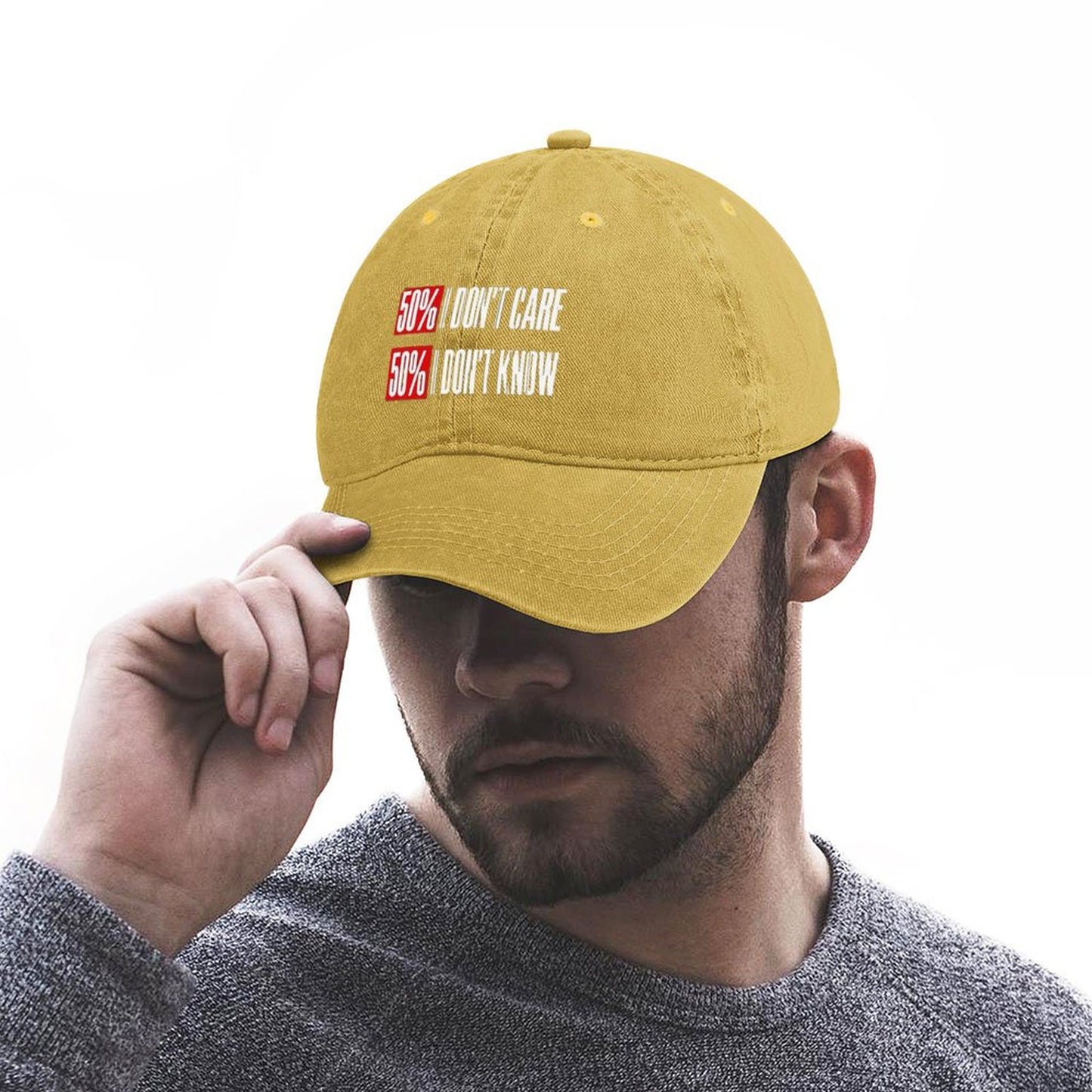 JOC Washed Denim Baseball Cap 2305102815