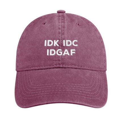 JOC Washed Denim Baseball Cap 2305102591