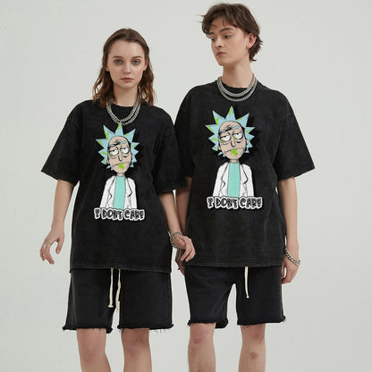 Unisex Vintage Solid Wash T-Shirts 2305103527