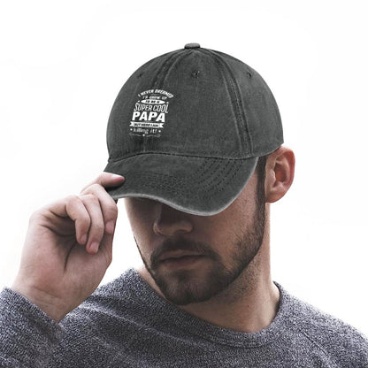 JOC Washed Denim Baseball Cap 2305102547