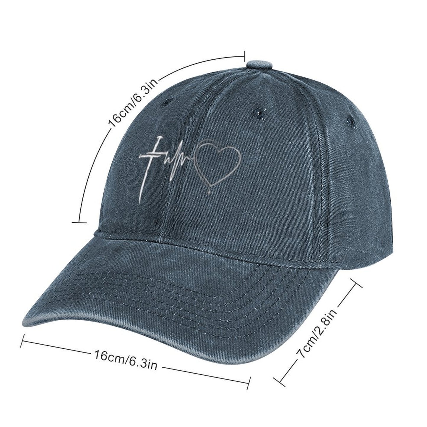 JOC Washed Denim Baseball Cap 2305102581