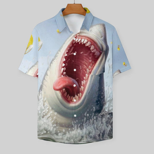 Men's Hawaiian Print Resort Shirt 2304108670