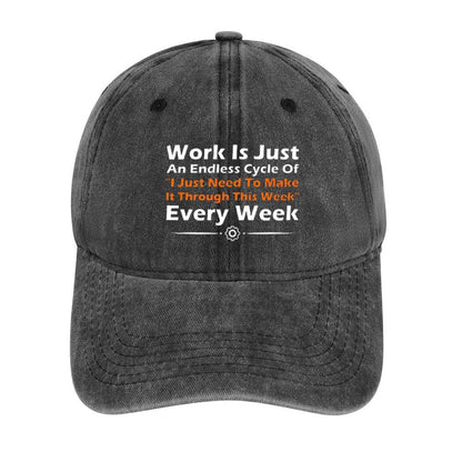 JOC Washed Denim Baseball Cap 2305102541
