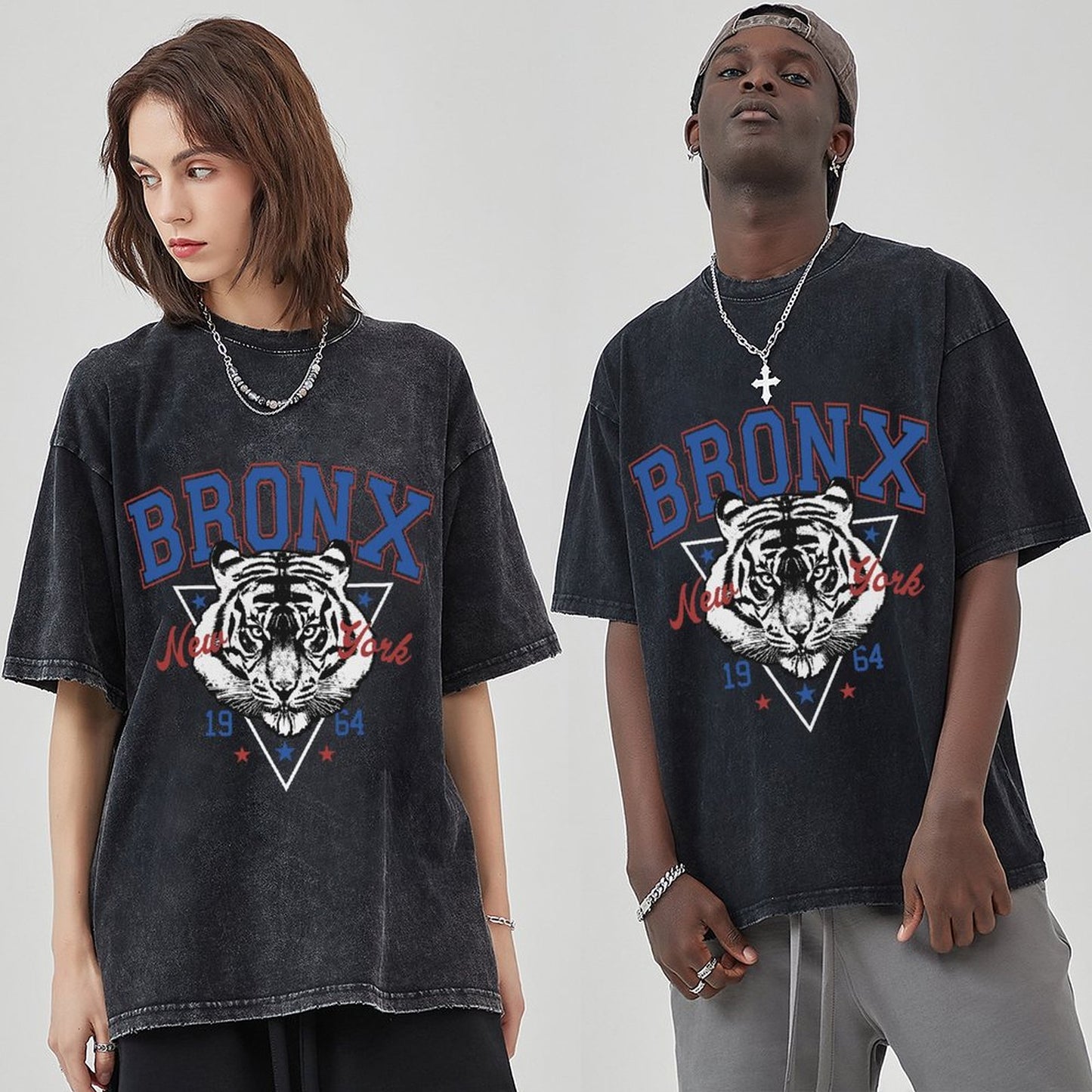 Mens Cotton Wash Solid T-Shirts Oversized Unisex Short Sleeve Streetwear Rap Hip Hop Basic Tee Tops 2305101626